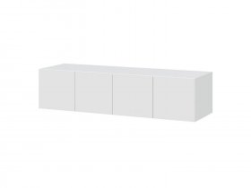 Антресоль 1600 ШК-5 (белый текстурный) в Чике - chik.mebel-nsk.ru | фото