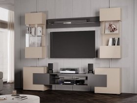 Гостиная Фэнтези (кашемир/графит) в Чике - chik.mebel-nsk.ru | фото