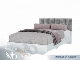 Кровать 1,2м Мемори КР-09 в Чике - chik.mebel-nsk.ru | фото