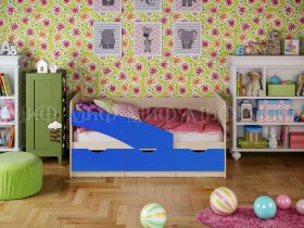 Кровать детская Бабочки 2,0 м в Чике - chik.mebel-nsk.ru | фото