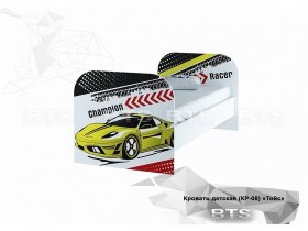 Кровать детская Тойс Champion КР-08 (BTS) в Чике - chik.mebel-nsk.ru | фото