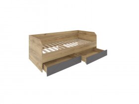Кровать-диван с ящиками Шерлок Дв120.0_90 в Чике - chik.mebel-nsk.ru | фото