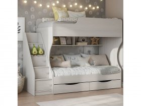 Кровать двухъярусная Каприз-22 КПР.22 в Чике - chik.mebel-nsk.ru | фото