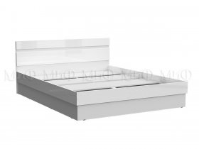 Кровать двуспальная 1,4 м Челси (белый) в Чике - chik.mebel-nsk.ru | фото