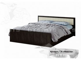 Кровать двуспальная 1,6м LIGHT Фиеста (BTS) в Чике - chik.mebel-nsk.ru | фото