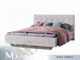 Кровать двуспальная 1,6м Кимберли КР-13 в Чике - chik.mebel-nsk.ru | фото