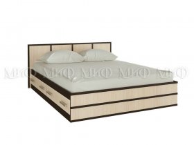 Кровать двуспальная Сакура 1,4 м в Чике - chik.mebel-nsk.ru | фото