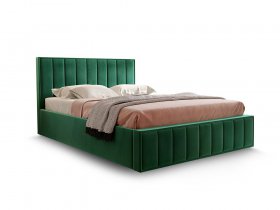 Кровать мягкая 1,6 Вена стандарт, вар.1 в Чике - chik.mebel-nsk.ru | фото