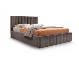 Кровать мягкая 1,6 Вена стандарт, вар.3 в Чике - chik.mebel-nsk.ru | фото