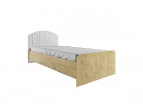 Кровать односпальная 0,9м Сканди КРД 900.1 в Чике - chik.mebel-nsk.ru | фото