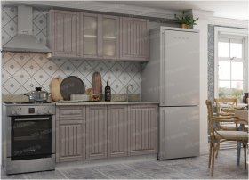 Кухонный гарнитур Хозяюшка 1,5 м (МФ) в Чике - chik.mebel-nsk.ru | фото