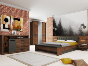 Модульная спальня Глазго в Чике - chik.mebel-nsk.ru | фото