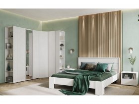 Модульная спальня Хелен (белый) в Чике - chik.mebel-nsk.ru | фото