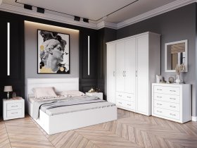 Модульная спальня Леньяна в Чике - chik.mebel-nsk.ru | фото