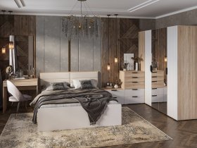 Модульная спальня Норд в Чике - chik.mebel-nsk.ru | фото