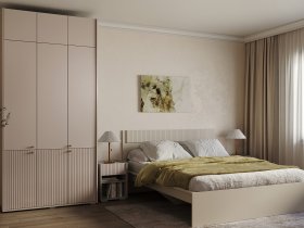 Модульная спальня Орма (МДФ) в Чике - chik.mebel-nsk.ru | фото
