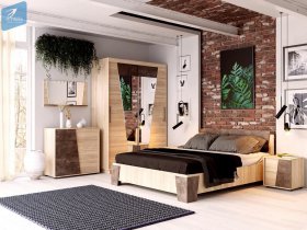 Модульная спальня Санремо в Чике - chik.mebel-nsk.ru | фото