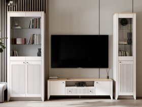 Модульная стенка Валенсия в Чике - chik.mebel-nsk.ru | фото