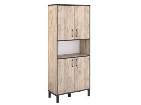 Шкаф для документов Шк050.0 Гермес лофт (дуб крафт серый) в Чике - chik.mebel-nsk.ru | фото