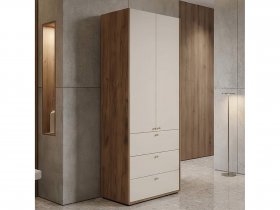 Шкаф двухстворчатый c ящиками Орма в Чике - chik.mebel-nsk.ru | фото