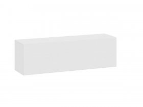 Шкаф навесной «Денвер» (белый текстурный) в Чике - chik.mebel-nsk.ru | фото