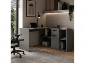 Стол письменный Лайт 03.245 (темно-серый) в Чике - chik.mebel-nsk.ru | фото